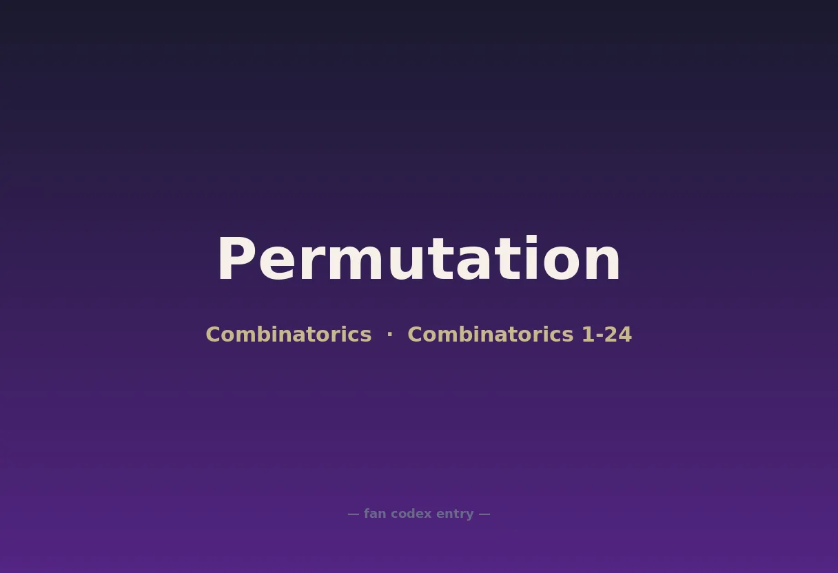 Permutation